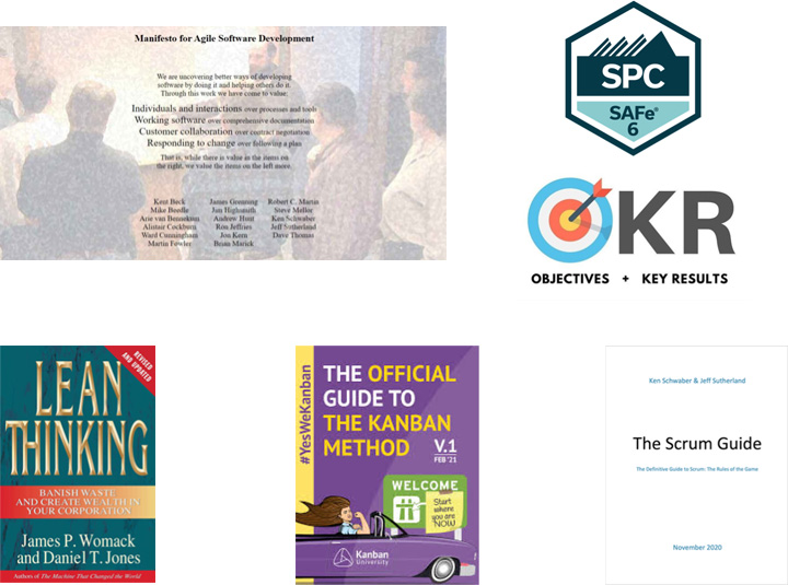 AgileOn 애자일 컨설팅의 기반 표준·가이드 이미지